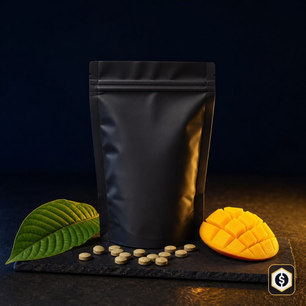 12mg 7OH nano tablets, 100ct mango - Official Dollar Tabs