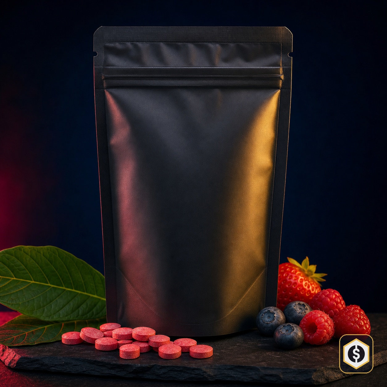 20mg 7OH fruit punch nano tablets - Official Dollar Tabs