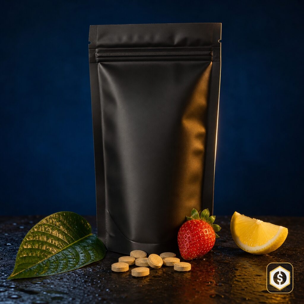 50mg MIT tablets, 25ct strawberry and lemon - Official Dollar Tabs